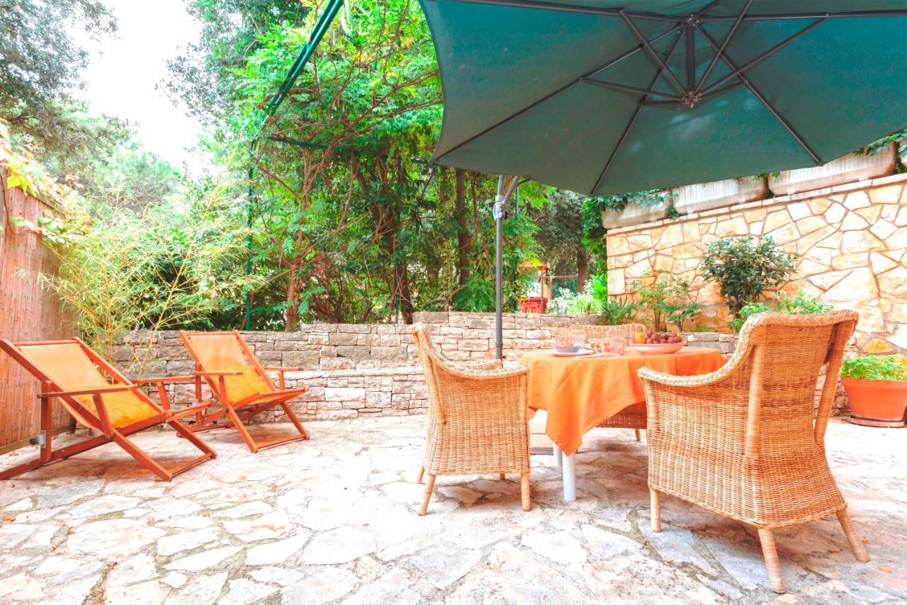 Studio Green Garden Borik Rovinj Bagian luar foto